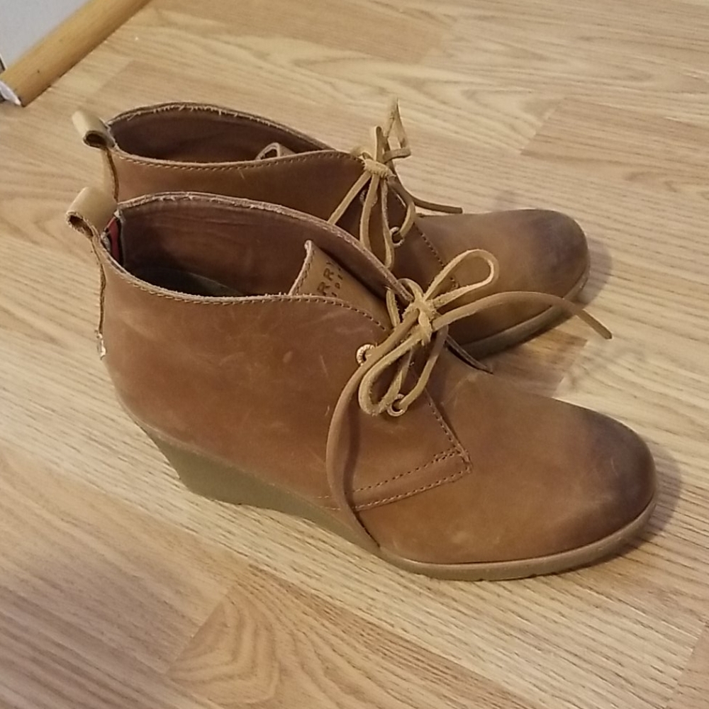 Sperry Leather Booties